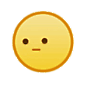 苦笑小黄脸 emoji 小表情