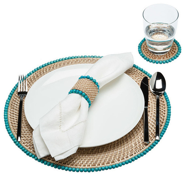 Round Rattan Placema...