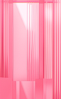 a pink background with stripes of light, in the style of glass as material, neoclassical compositions, minimalist conceptualism, thin steel forms, glazed surfaces, uhd image, minimalist stage designs