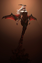 Succubus (Devil girl), JunHo Kim : I referred to Sangsoo Jeong's  concept art. the fantastic work!!
https://www.artstation.com/artwork/XLAKY
Thanks for watching! :-D Yeah~~~!