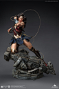 Wonder Woman, Gerard Kravchuk : I'm so happy to introduce this insane piece of ART. 
I was responsible for High Res model. The level of details is incredible, 
the materials definition and painting really top-notch!
Special thanks to Oliver, the Art Direc