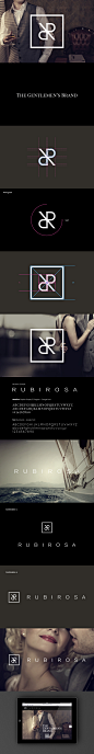 Rubirosa // Branding + Website : Branding Concept for Rubirosa – a new brand for Gentlemen only. Rubirosa sells very special products for men like cool Shoes, marvellous weekender bags or stunning carving skis. Adicto has created the brand and brand cultu