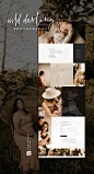 其中包括图片：Portfolio | Photography Web Designs