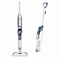 Amazon.com: Bissell Powerfresh Deluxe Steam Mop, Steamer, Tile, Hard Wood Floor Cleaner, 1806, Sapphire: Home & Kitchen