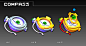 Mobile Game Assets - 1, Jason Rumpff : Assets done for a mobile game.
(I believe they were used as Icons / part of the UI)