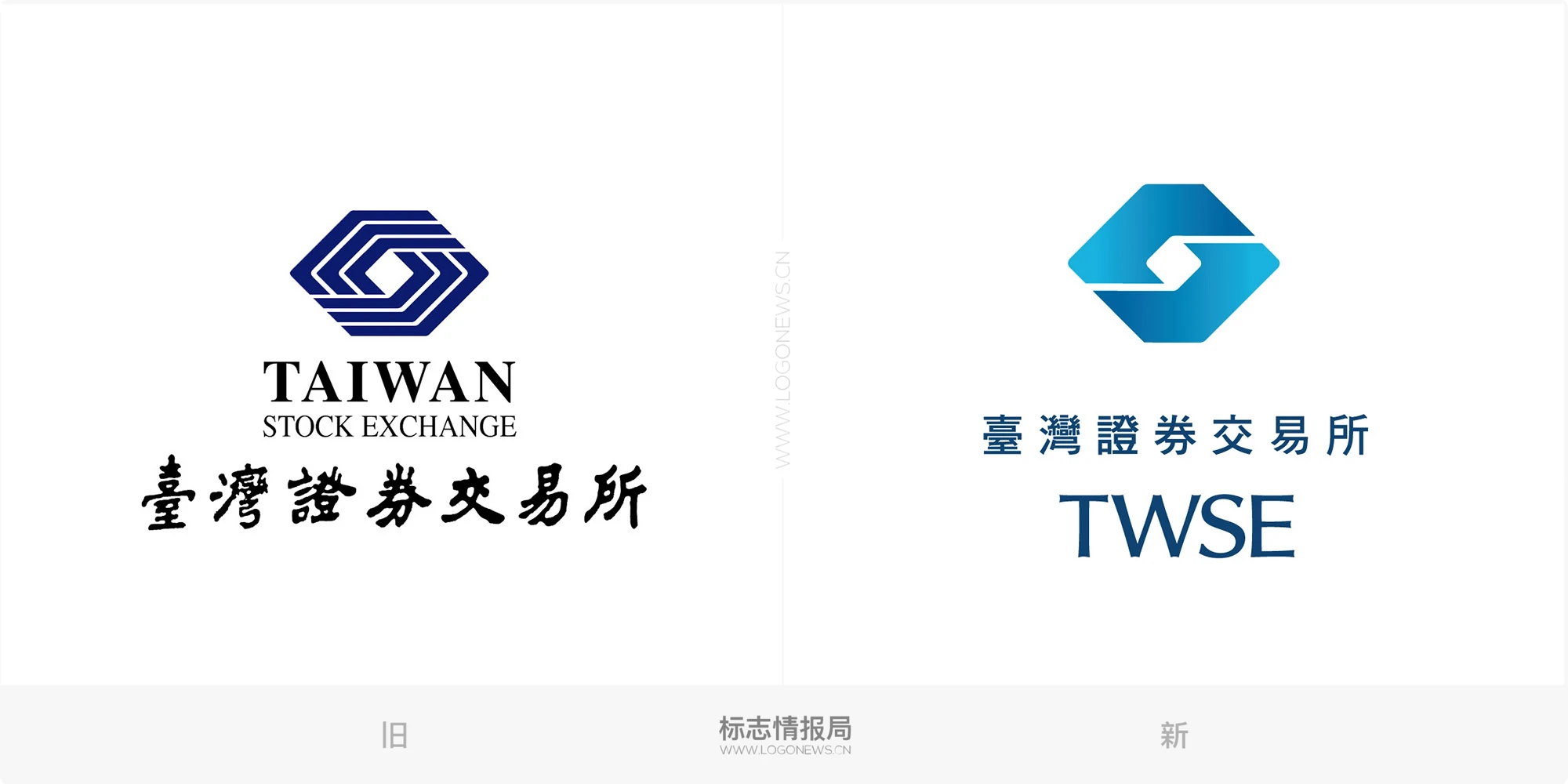 台湾证券交易所（TWSE）启用新LOGO - 标志情报局