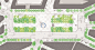 纪念性广场景观设计平面图-巴黎共和国广场