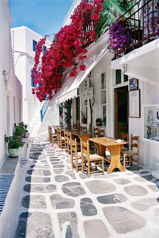 希腊，米科诺斯岛。