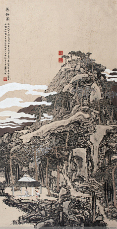 com采集1画画的春哥采集到大师8卢延光国画作品选 - 山野村夫 - 山野
