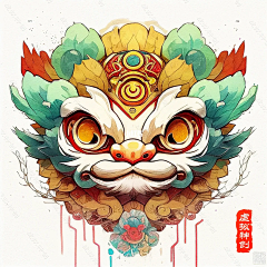 人间寻猫客采集到舞狮