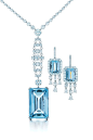 Color-saturated aquamarines and cascading ... | The 2013 Tiffany Blue…