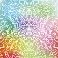 凯尔特结图案卡，曼荼罗，护身符