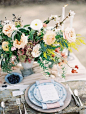 Table settings #婚礼##欧式婚礼##婚礼策划师##婚礼设计师# ​​​​