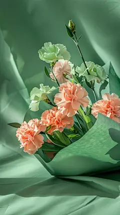 数字艺术图AI图母亲节花朵素材图
