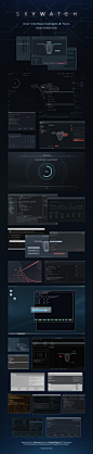 The Graphic Designs of SKYWATCH : The UI & graphic designs from the film SKYWATCH