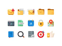 65 vector icons : 65 vector icons for you 65个矢量图标-花瓣网