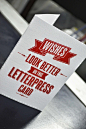 Letterpress greeting card