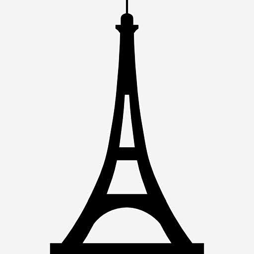 巴黎埃菲尔铁塔法国图标
