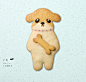 一家名为Henteco的日本面包店制作的动物饼干，如此萌的可爱小家伙们你舍得下嘴吗？ #采集大赛#