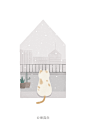 下雪动图gif'小雪 猫治愈可爱温暖