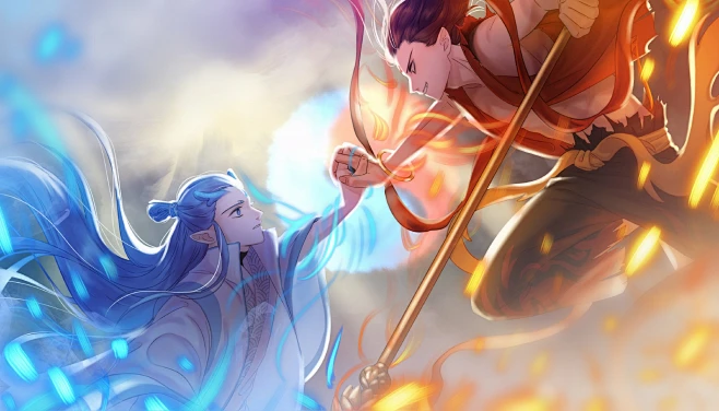 哪吒之魔童降世 哪吒x敖丙 藕饼cp