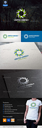 联合能源logo  -  Photoshop PSD #technology #simple•可在此处→https://graphicriver.net/item/united-energy-logo/8315387?ref=pxcr： 