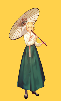 岚岚路\(^o^)/~采集到dnf风格立绘插图