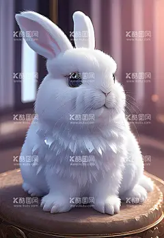 兔子  - 源文件下载【酷图网】兔子,小白兔,兔先生,AI绘画,可爱,可爱动物,AI生成,动物,卡通,卡通动物,2023,2023年,兔年,兔,兔兔,手绘兔子