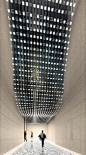 OLED: Dynamische Lichtwelle, is the largest OLED installation in Germany with 1,500 OLED discs.