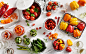 Costco Canada - Fresh Foods : Costco Canada, for their annual catalogue as well as their magazine, asked us to produce double page spreads as well a single page showcasing the various fresh food items available in stores. This was the results... We decide