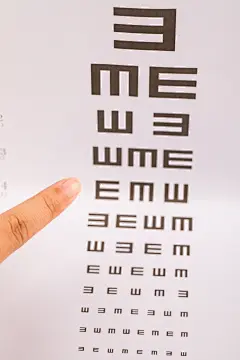 视力表护眼爱眼日近视眼摄影图