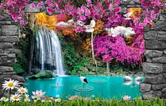 3d 惊人的自然壁纸和背景