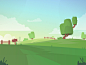 Dribbble Green Hills