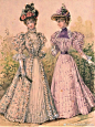 #19th fashion# #1890s# #服装#1896年的时... 来自ThomsenandGeorge - 微博