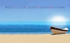 2012年8月精美日历桌面高清壁纸桌面壁纸3