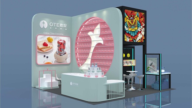 欧堤万悟 礼品展设计搭建