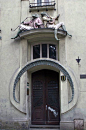 Frog House is an example of Art Nouveau architecture in the city of Bielsko-Biała, Poland.: 