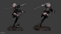2B . Nier Automata