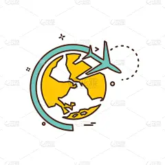 图标,地球形,非都市风光,形状,圆形,白色,国内著名景点,概念,设计,收集