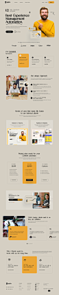 Digital Marketing Agency Website by Madhu Mia for Upnow Studio on Dribbble