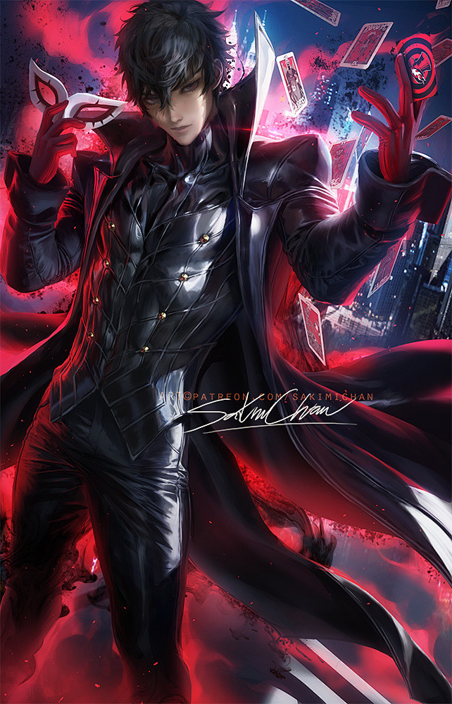 p5joker女神异闻录5jokersakimichanのイラスト