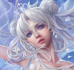srhl采集到CG人物 女