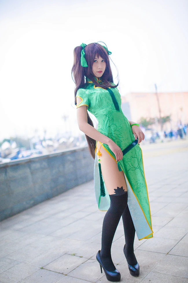 王者荣耀 孙尚香同人旗袍 cosplay