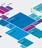 MagnaGlobal Ad Markets Poster : Infographic Poster for MagnaGlobal visualizing the Global Ad Markets. The world map shows the size of each country based on their overall advertising spendings. The colors work as a heatmap visualizing the ad spending per c