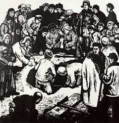版画-花瓣网|陪你做生活的设计师 | 新木刻运动——古元版画
