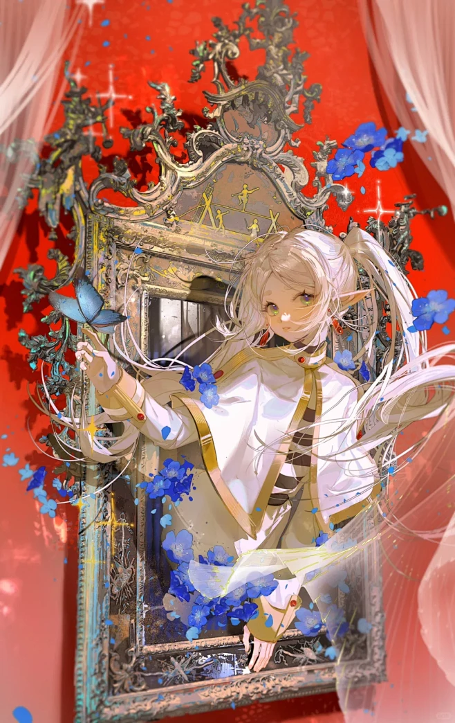葬送的芙莉莲图片_竖版插画图片素材-花瓣网
