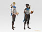 Starfall, Andrius Matijosius : This is one of the quite rare occasions I get to share some client work.
"Starfall" started a few years ago as a world building project with the goal to make a web comic/small video game.
Throughout the project I w