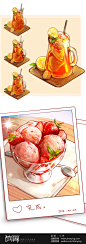 每周一课丨夏日雪糕的绘画教程by 小天老师 How to draw ice cream, chen zhan