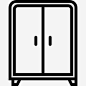 衣柜图标免抠素材_新图网 https://ixintu.com 储存 卧室 家具 衣柜