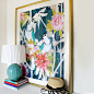 现代简约抽象手绘油画样板房客厅卧室书房挂画沙发背景装饰画-淘宝